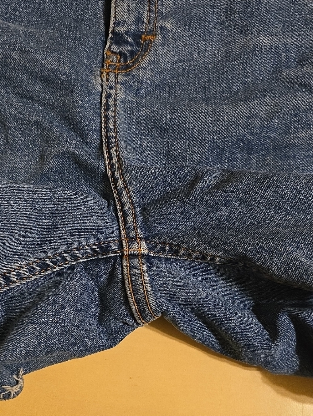 Topshop Moto Shorts Womens Size 10 JAMIE Light Wash Denim Jean Shorts Frayed-hem - Picture 6 of 10